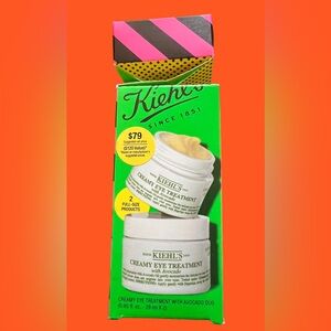 Kiehl's Eye Treatment with Avocado - Vibrant Yellow Packaging